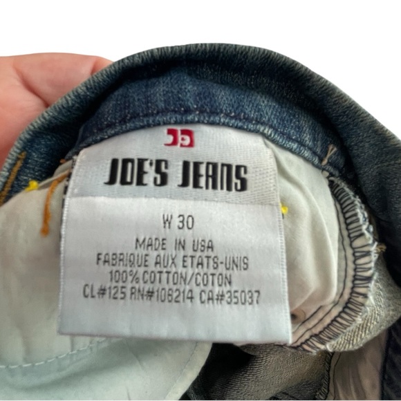 Joe's Jeans Blue Flare Wide Leg Denim - Picture 8 of 8